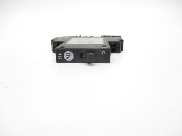 ALLEN BRADLEY 1492-GS1G150 SER. A 277VAC 15A NSMP