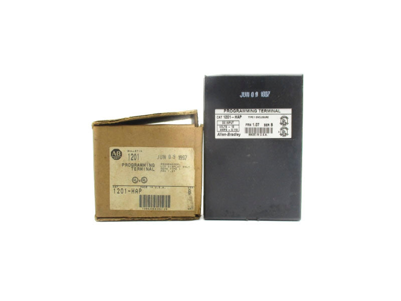 ALLEN BRADLEY 1201-HAP SER. B 12V 0.110A F/W 1.07 (BR/WH) NSMP
