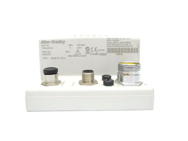 ALLEN BRADLEY 1738-ADN12 SER. A 24VDC 10A NSNP