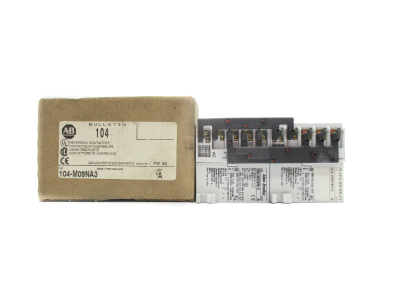 ALLEN BRADLEY 104-M09NA3 SER. A 220-230V 12A (BR/WH) NSMP