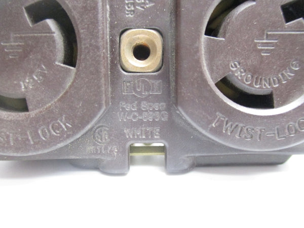 HUBBELL W-C-596G 125V 15A NSNP