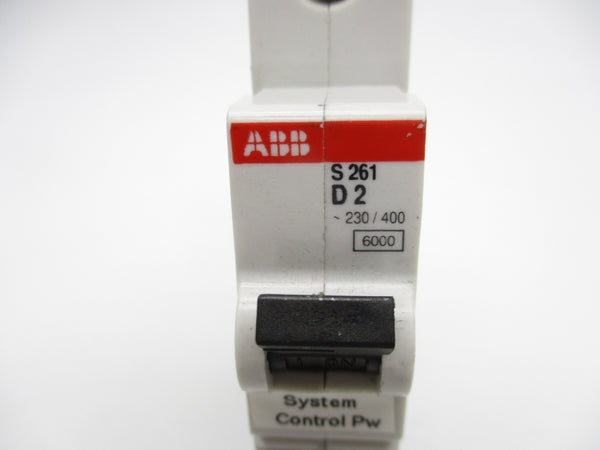 ABB S261-D2 230/400V 2A UNMP