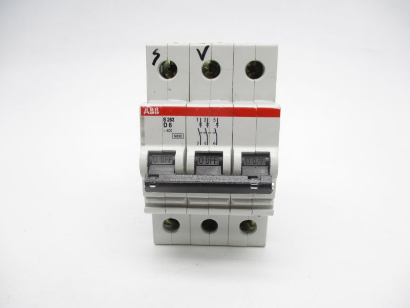 ABB S263-D8 400V 8A UNMP