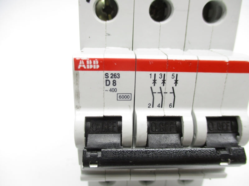 ABB S263-D8 400V 8A UNMP