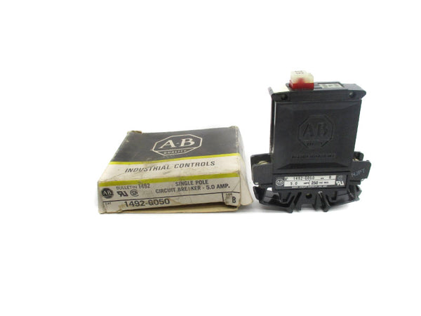 ALLEN BRADLEY 1492-G050 SER. B 250VAC 5.0A NSMP