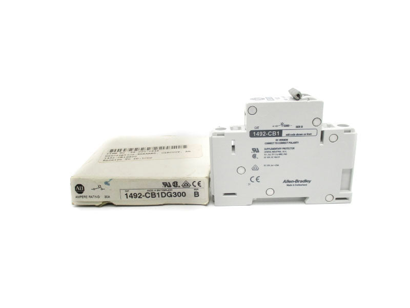 ALLEN BRADLEY 1492-CB1DG300 SER. B 120VDC 30A NSMP