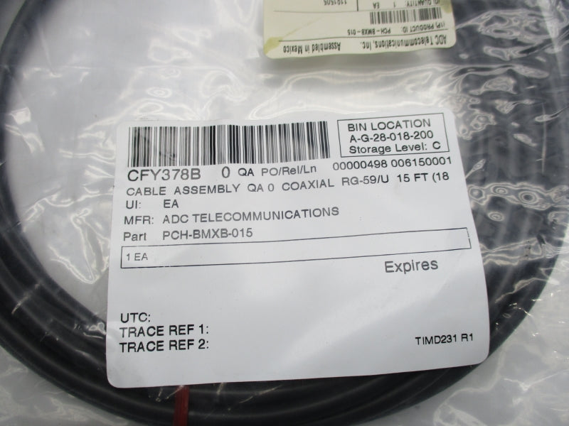 ADC TELECOMMUNICATIONS PCH-BMXM-015 NSMP