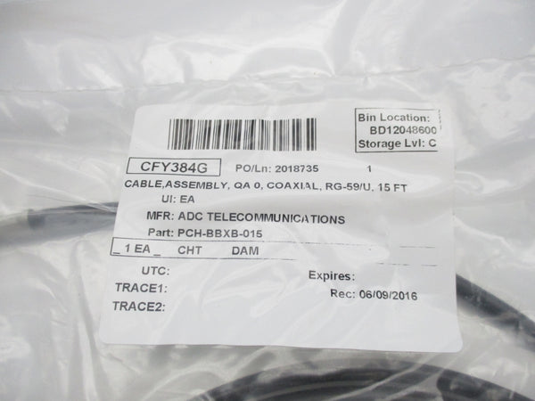 ADC TELECOMMUNICATIONS PCH-BBXB-015 NSMP