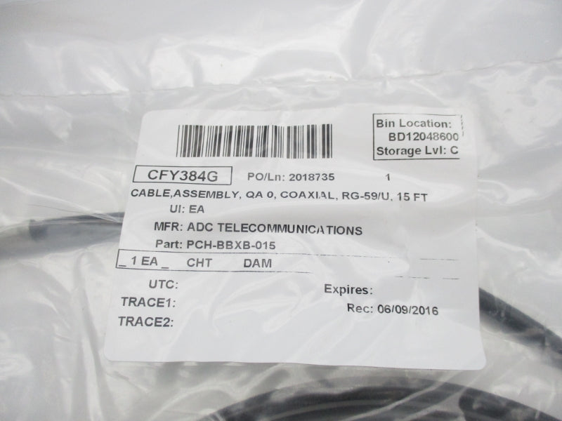 ADC TELECOMMUNICATIONS PCH-BBXB-015 NSMP