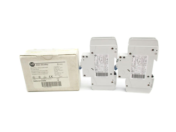 ALLEN BRADLEY 1489-A1C080 SER. A 277VAC 8A (PKG OF 2) NSMP