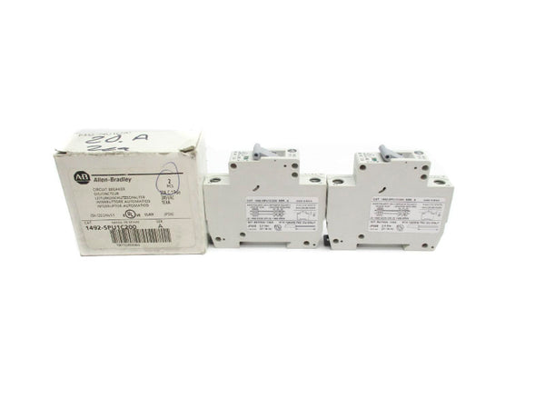 ALLEN BRADLEY 1492-SPU1C200 SER. A 240VAC 20A (PKG OF 2) NSMP