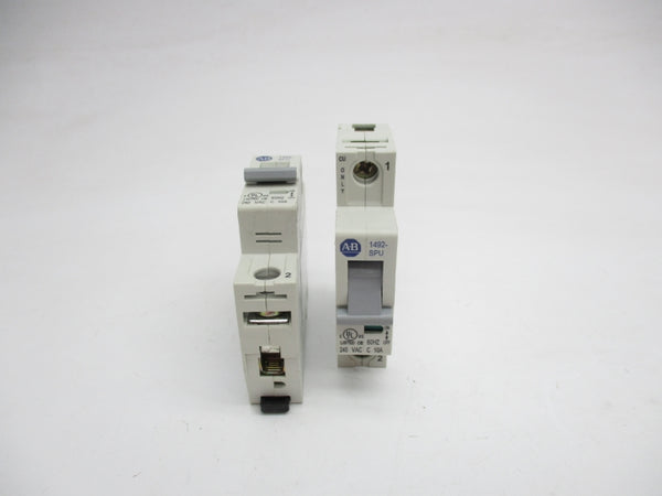ALLEN BRADLEY 1492-SPU1C100 SER. A 240VAC 10A (PKG OF 2) NSMP