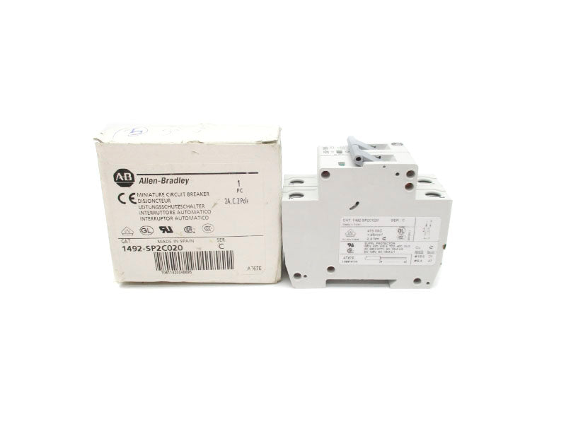 ALLEN BRADLEY 1492-SP2C020 SER. C 415VAC 2A NSMP