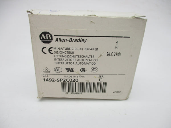 ALLEN BRADLEY 1492-SP2C020 SER. C 415VAC 2A NSMP