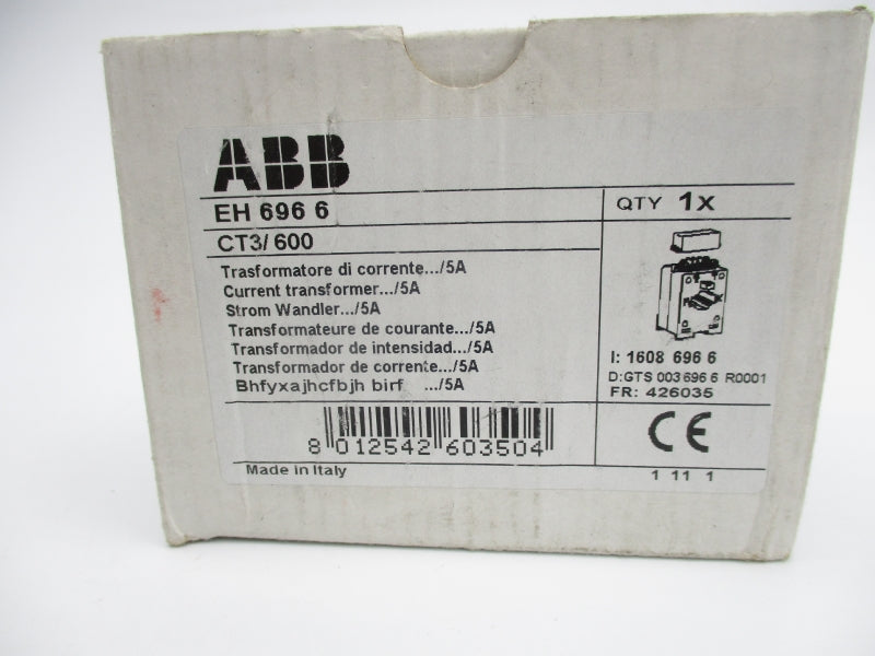 ABB EH6966 CT3/600 5A NSMP
