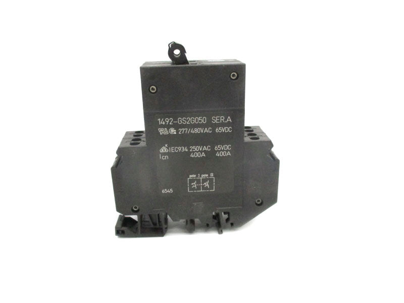 ALLEN BRADLEY 1492-GS2G050 SER. A 277/480VAC 5A NSNP