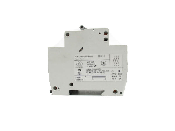 ALLEN BRADLEY 1492-SP3D300 SER. C 415VAC 30A UNMP