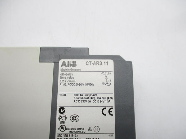 ABB CT-ARS.11 24-240VAC/DC 0.05S-10M NSNP