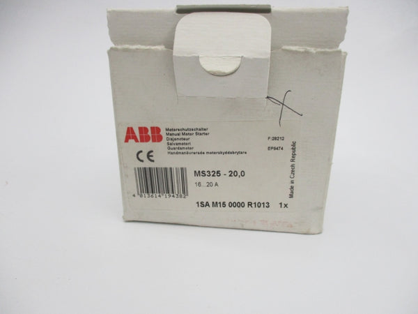 ABB 1SAM150000R1013 MS325-20,0 690V 16-20A NSMP