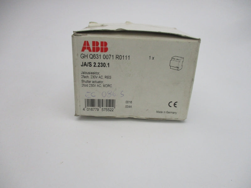 ABB GHQ6310071R0111 JA/S2.230.1 230VAC 6A NSMP