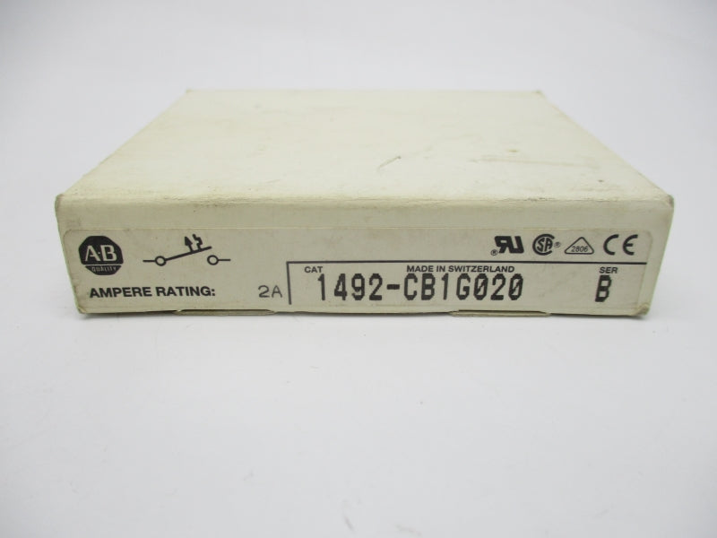 ALLEN BRADLEY 1492-CB1G020 SER. B 277VAC 2A NSMP
