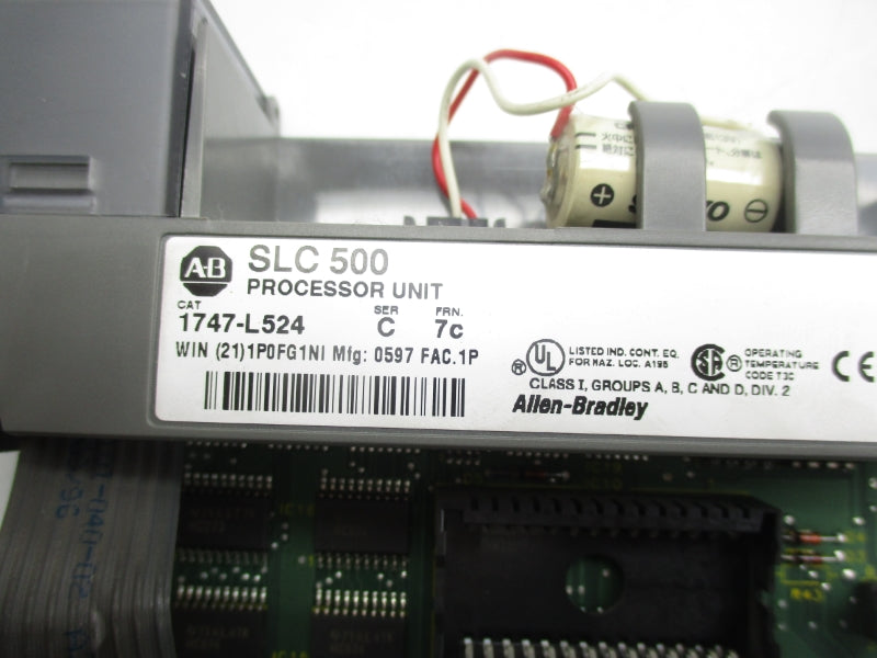 ALLEN BRADLEY 1747-L524 SER. C F/W 7C (NO DOOR) UNMP