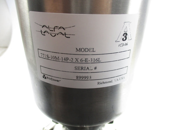 ALFA LAVAL 771S-10M-14P-2X6-E-316L NSNP
