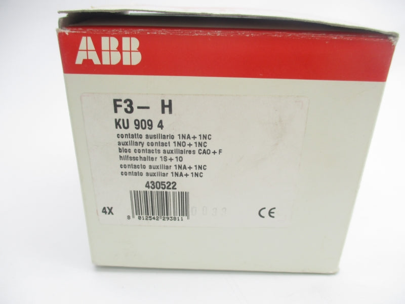 ABB KU9094 F3-H (PKG OF 4) NSMP
