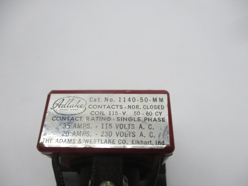 ADLAKE 1140-50-MM 115VAC 35A NSNP