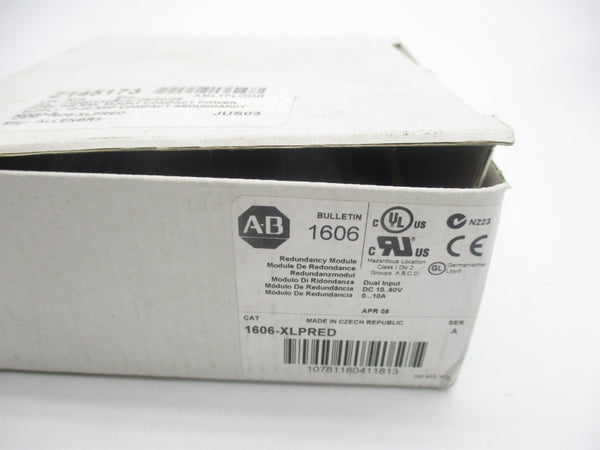 ALLEN BRADLEY 1606-XLPRED SER. A 12-48VDC 5A (WH) NSMP