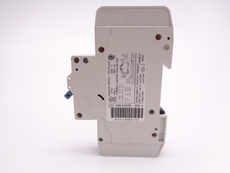 ALLEN BRADLEY 1489-A1D250 SER. A 277V 25A NSNP