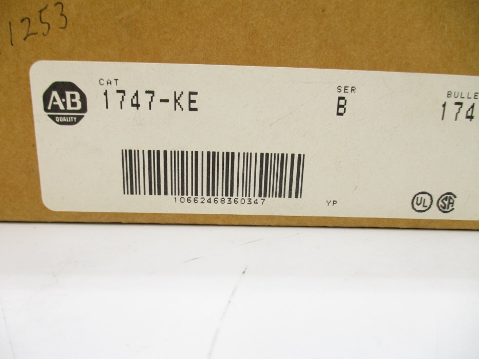 ALLEN BRADLEY 1747-KE SER. B F/W 4B NSMP
