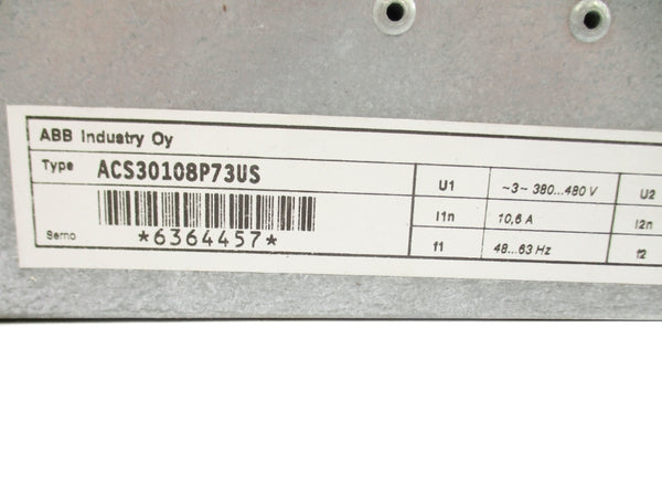 ABB ACS30108P73US UNMP