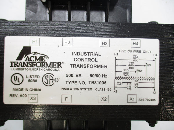 ACME TRANSFORMER TB81005 NSMP