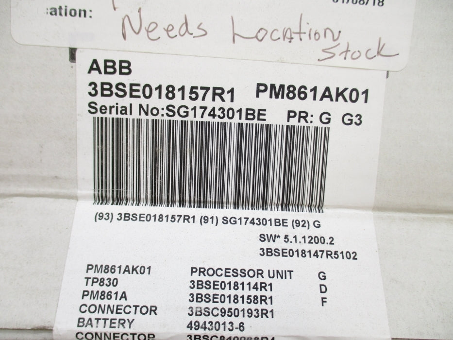ABB PM861AK01 3BSE018157R1 NSFS