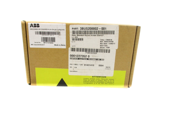 ABB 3BUS208802-001 REV. A NSFS
