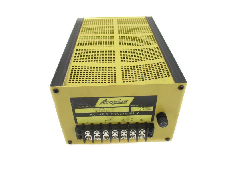 ACOPIAN U28Y2000 250V 8A (AS PICTURED) NSNP