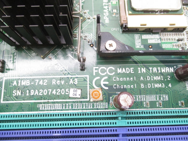 ADVANTECH AIMB-742 REV. A3 NSNP