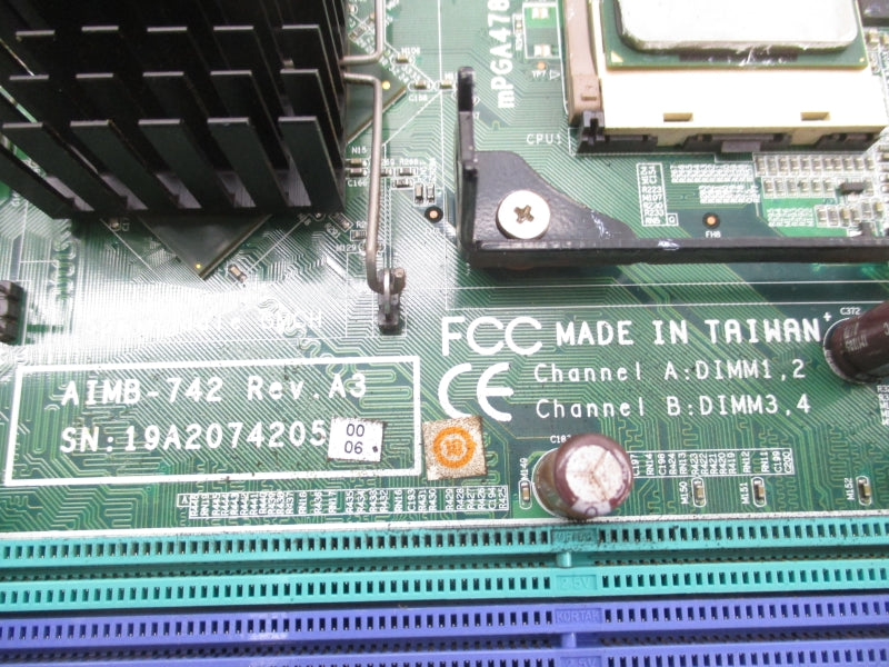 ADVANTECH AIMB-742 REV. A3 NSNP