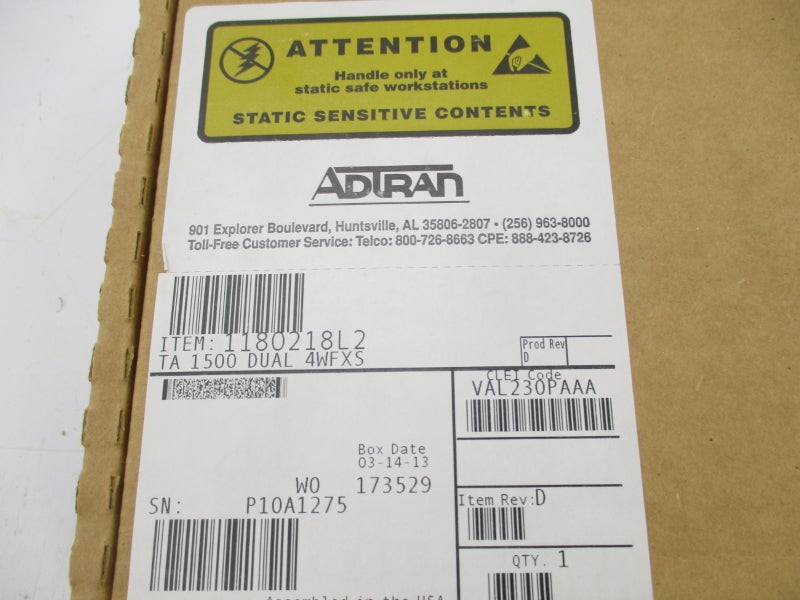 ADTRAN 1180218L2 NSFS