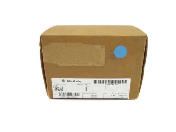 ALLEN BRADLEY 1768-L43 SER. B F/W 1.03 DATE: 2009 NSFS