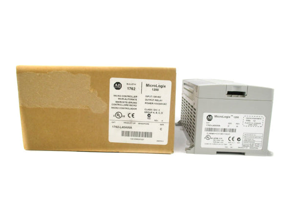 ALLEN BRADLEY 1762-L40AWA SER. C 120VAC F/W 12 NSMP
