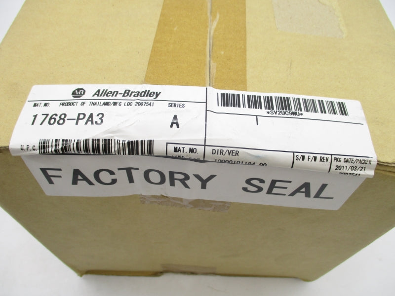 ALLEN BRADLEY 1768-PA3 SER. A DATE: 2011 NSFS