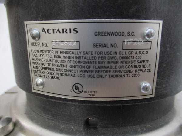 ACTARIS MP100-S 275PSI 250'F 1" NSMP