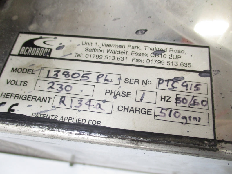 ACROKOOL 13805PL 230V UNMP