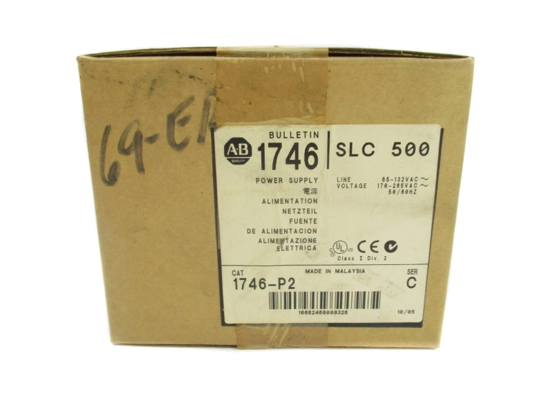 ALLEN BRADLEY 1746-P2 SER. C 170-265VAC DATE: 2005 NSFS