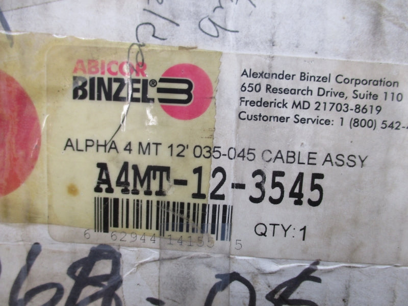 ABICOR BINZEL A4MT-12-3545 12' NSMP