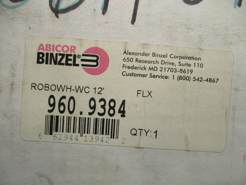 ABICOR BINZEL 960.9384 ROBOWH-WC 12' NSMP