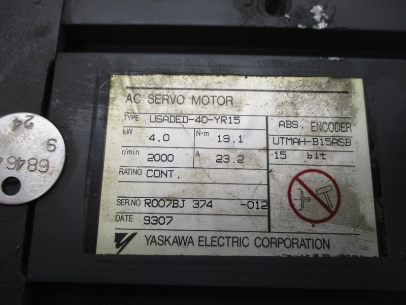 YASKAWA USADED-40-YR15 23.2A UNMP