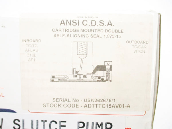 AESSEAL ADTTTC15AV01-A NSFS